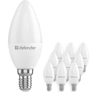 Defender - Лампочка светодиодная C37-8W-865-E14