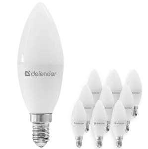 Defender - Лампочка светодиодная C37-12W-865-E14