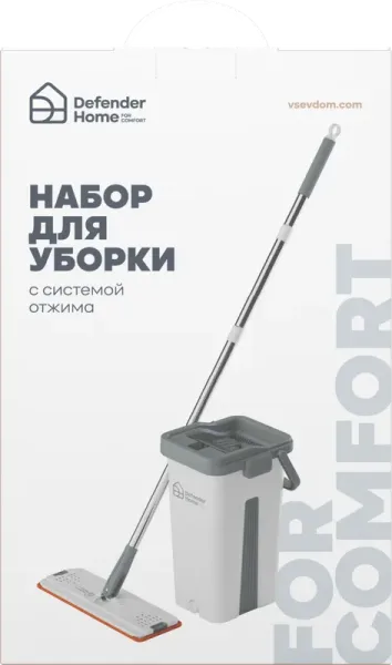 Defender Home - Набор для уборки со шваброй CM-401 Defender Home - Набор для уборки со шваброй CM-401