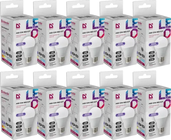 Defender Home - Лампочка светодиодная A60-12W-865-E27