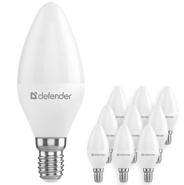 Defender Home - Лампочка светодиодная C37-10W-840-E14
