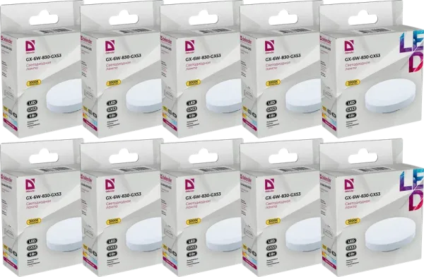 Defender Home - Лампочка светодиодная GX-6W-830-GX53 Defender Home - Лампочка светодиодная GX-6W-830-GX53