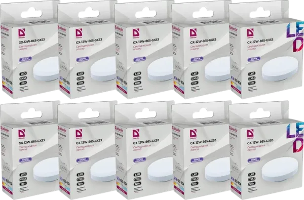 Defender Home - Лампочка светодиодная GX-12W-865-GX53 Defender Home - Лампочка светодиодная GX-12W-865-GX53