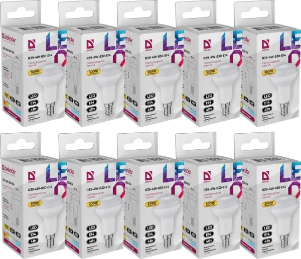 Defender Home - Лампочка светодиодная R39-4W-830-E14