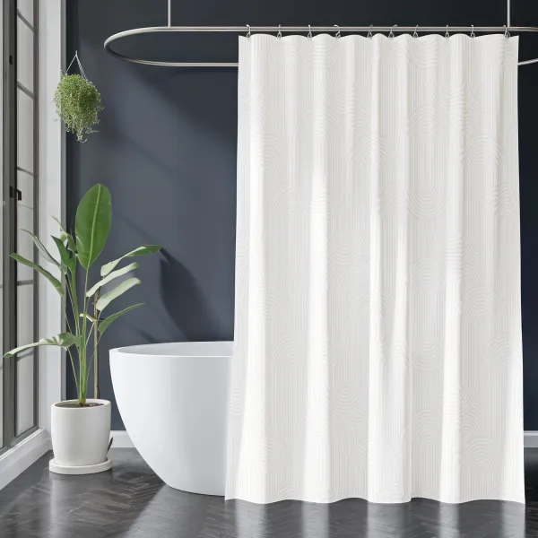 Defender Home - Штора для ванной Geometry L-01 Defender Home - Штора для ванной Geometry L-01