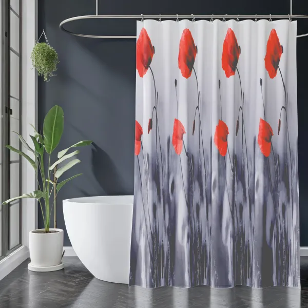 Defender Home - Штора для ванной Flower L-02 Defender Home - Штора для ванной Flower L-02