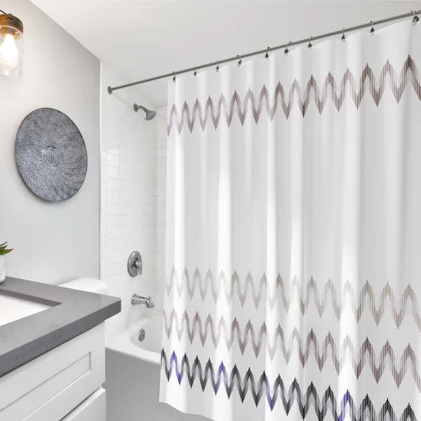 Defender Home - Штора для ванной Geometry L-01 Defender Home - Штора для ванной Geometry L-01