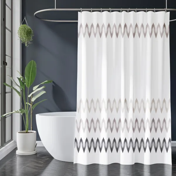 Defender Home - Штора для ванной Geometry L-01 Defender Home - Штора для ванной Geometry L-01