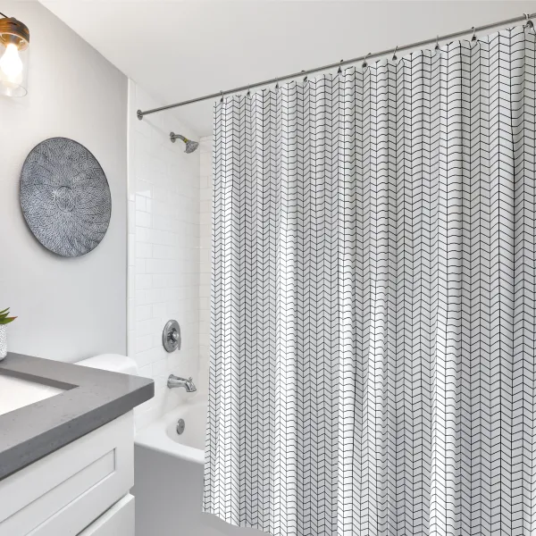 Defender Home - Штора для ванной Geometry L-01