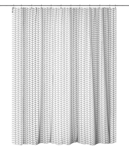 Defender Home - Штора для ванной Geometry L-01