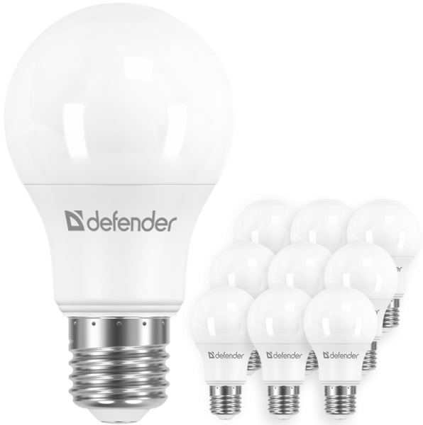 Defender Home - Лампочка светодиодная A60-10W-840-E27