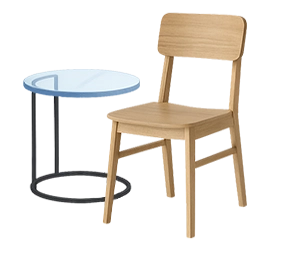 Столы и стулья